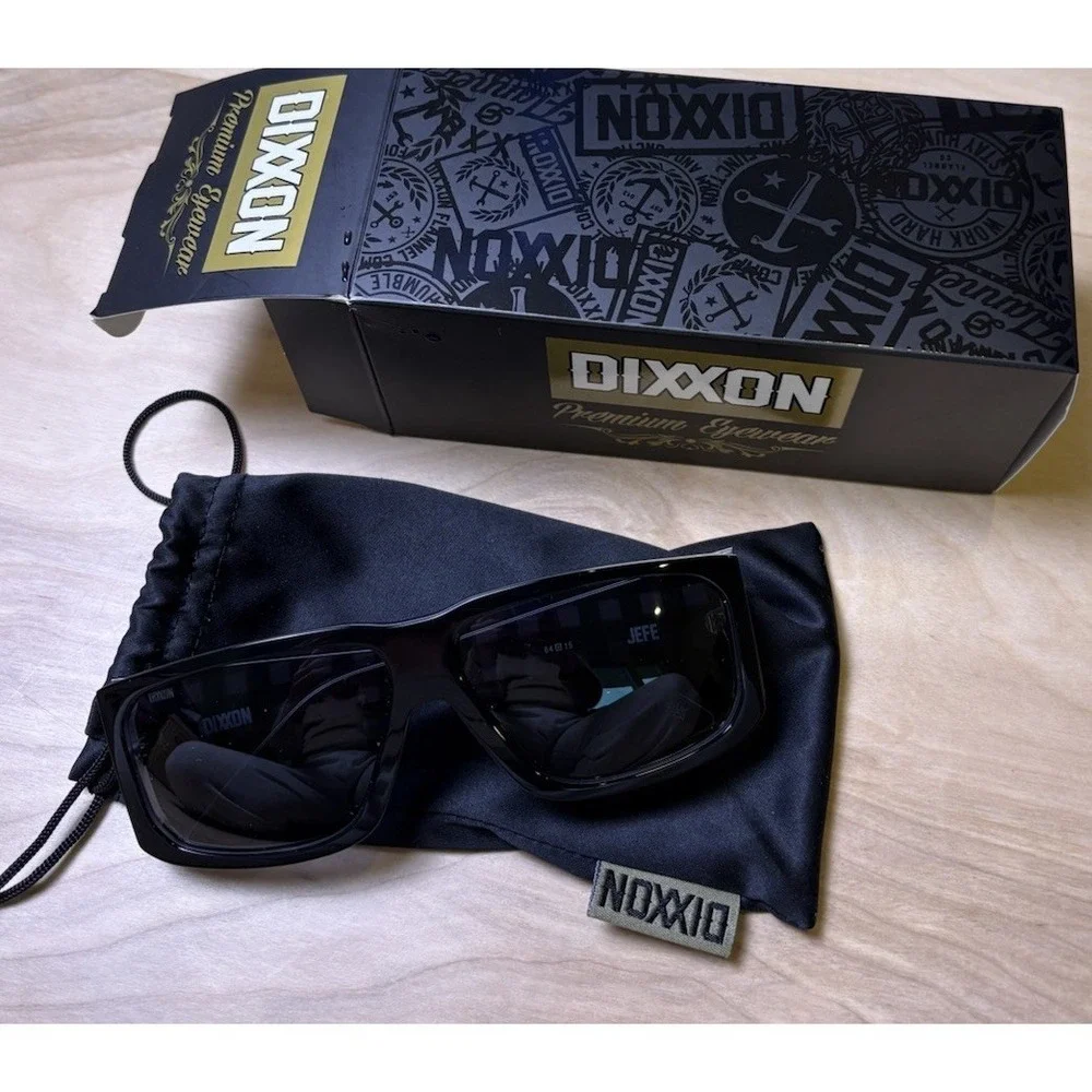 Dixxon Flannel Jefe Sunglasses Murked/Gray Bold Polarized NEW In Box Unisex